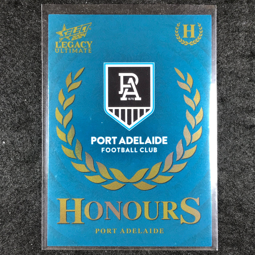 2024 Select AFL Legacy Ultimate PORT ADELAIDE LOGO Honours 199/255 #133