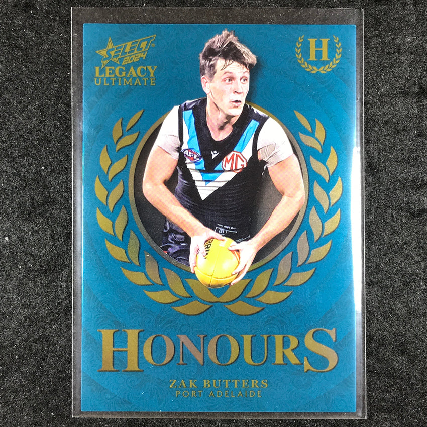 2024 Select AFL Legacy Ultimate ZAK BUTTERS Honours 241/255 #135