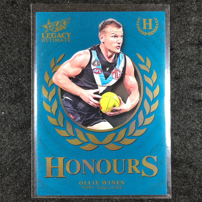 2024 Select AFL Legacy Ultimate OLLIE WINES Honours 75/255 #143