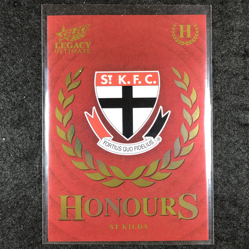 2024 Select AFL Legacy Ultimate ST KILDA LOGO Honours 149/255 #155