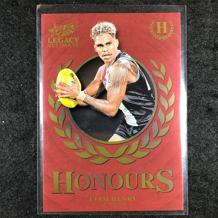 2024 Select AFL Legacy Ultimate LIAM HENRY Honours 199/255 #156
