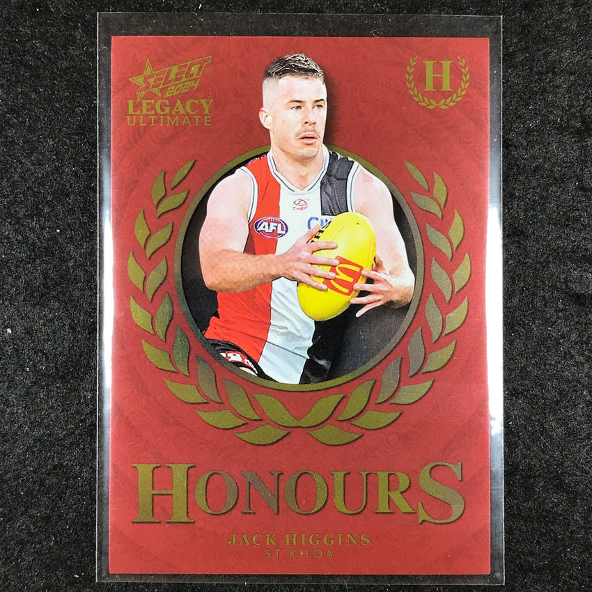 2024 Select AFL Legacy Ultimate JACK HIGGINS Honours 161/255 #157