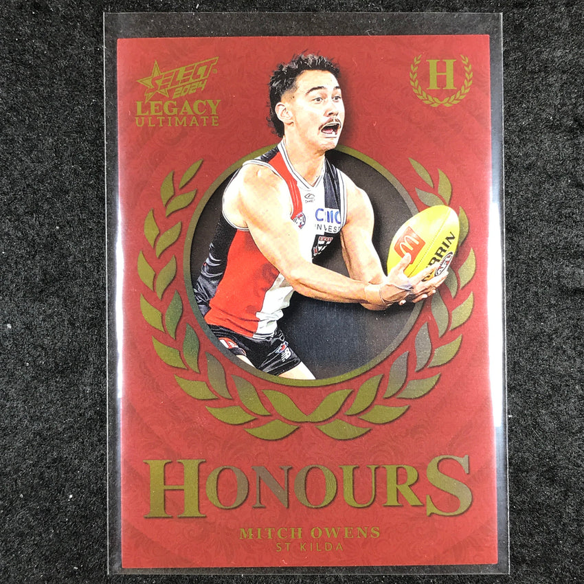 2024 Select AFL Legacy Ultimate MITCH OWENS Honours 67/255 #161