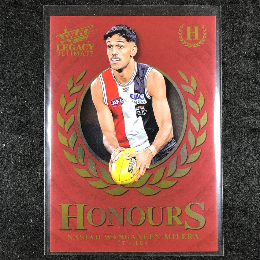 2024 Select AFL Legacy Ultimate NASIAH WANGANEEN-MILERA Honours 68/255 #164