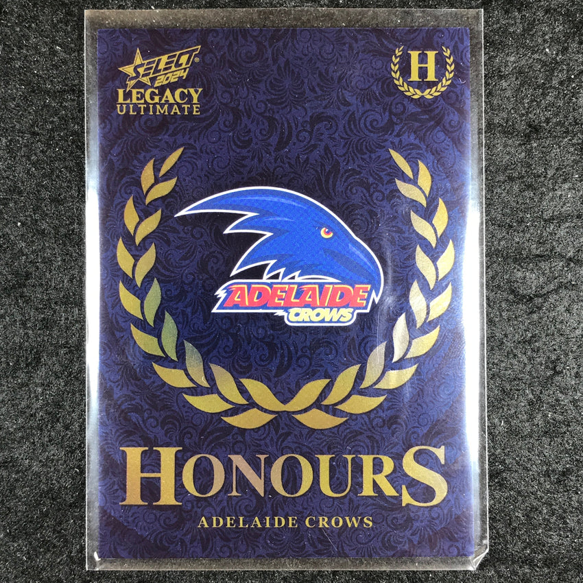 2024 Select AFL Legacy Ultimate ADELAIDE CROWS LOGO Honours 186/255 #1