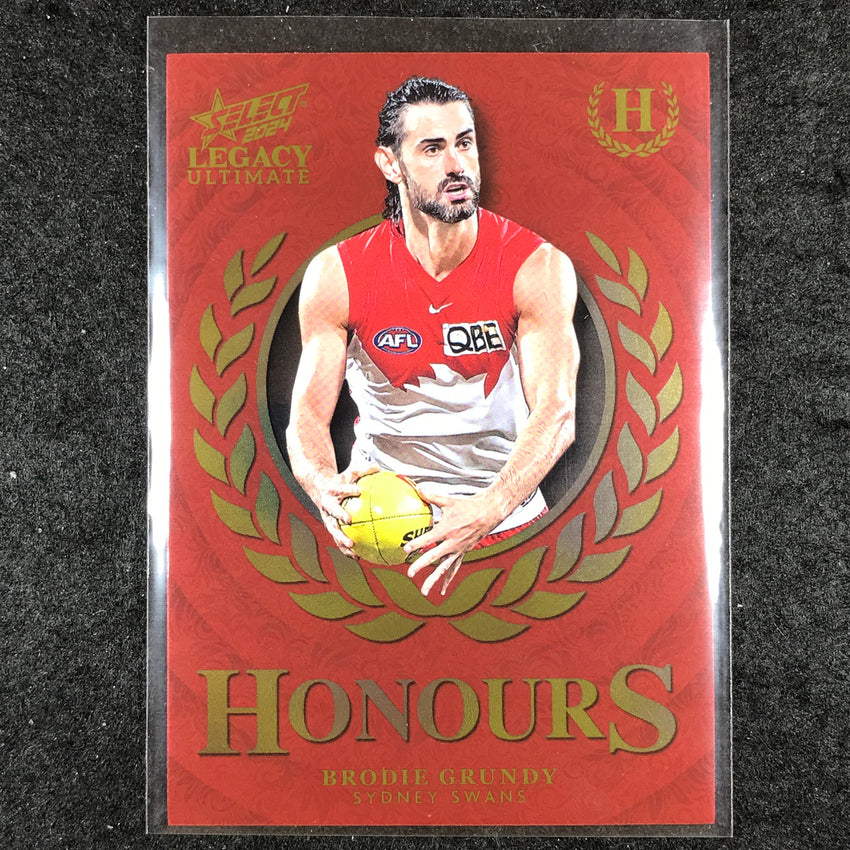 2024 Select AFL Legacy Ultimate BRODIE GRUNDY Honours 239/255 #169