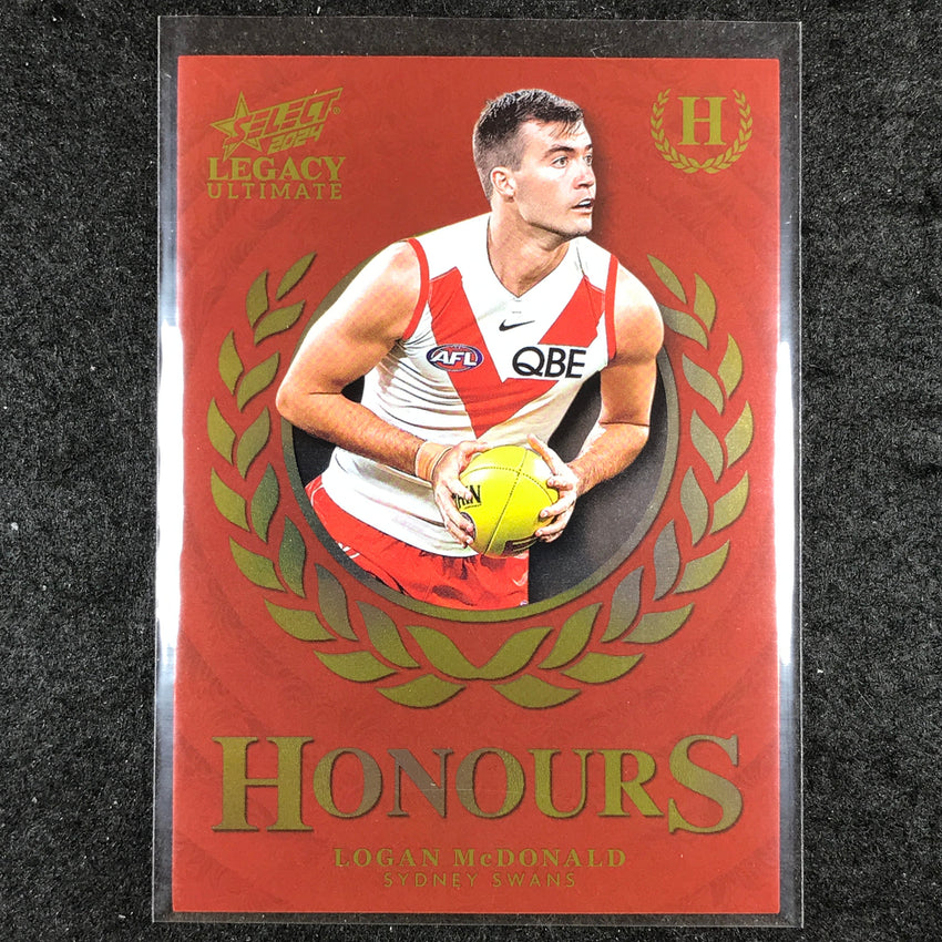 2024 Select AFL Legacy Ultimate LOGAN MCDONALD Honours 207/255 #173