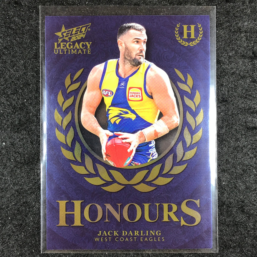 2024 Select AFL Legacy Ultimate JACK DARLING Honours 168/255 #181
