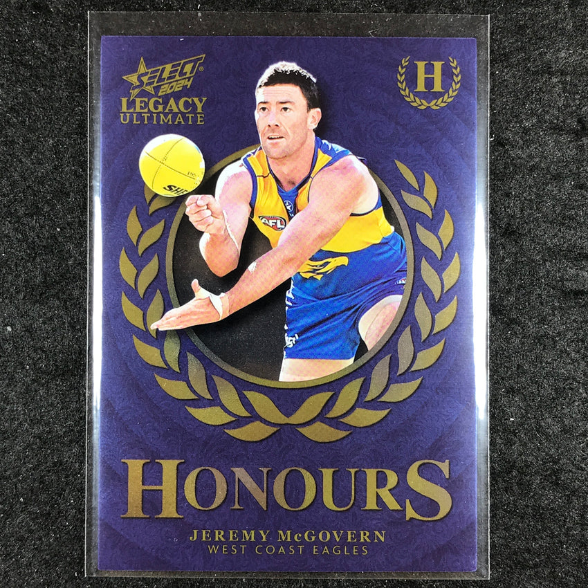 2024 Select AFL Legacy Ultimate JEREMY MCGOVERN Honours 245/255 #184