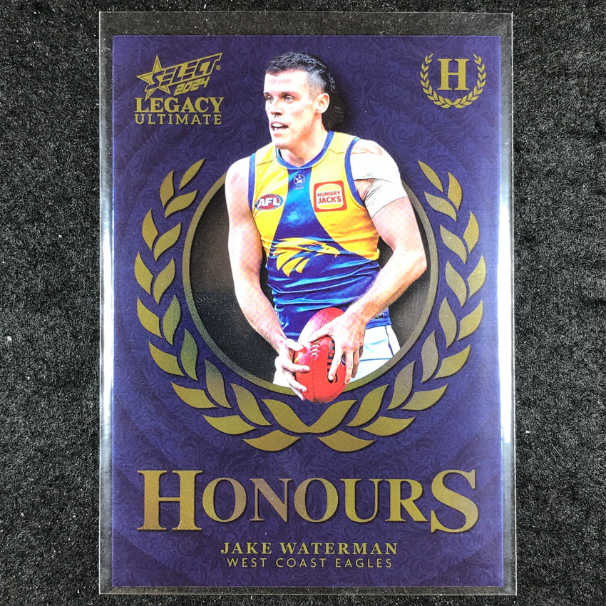 2024 Select AFL Legacy Ultimate JAKE WATERMAN Honours 43/255 #186