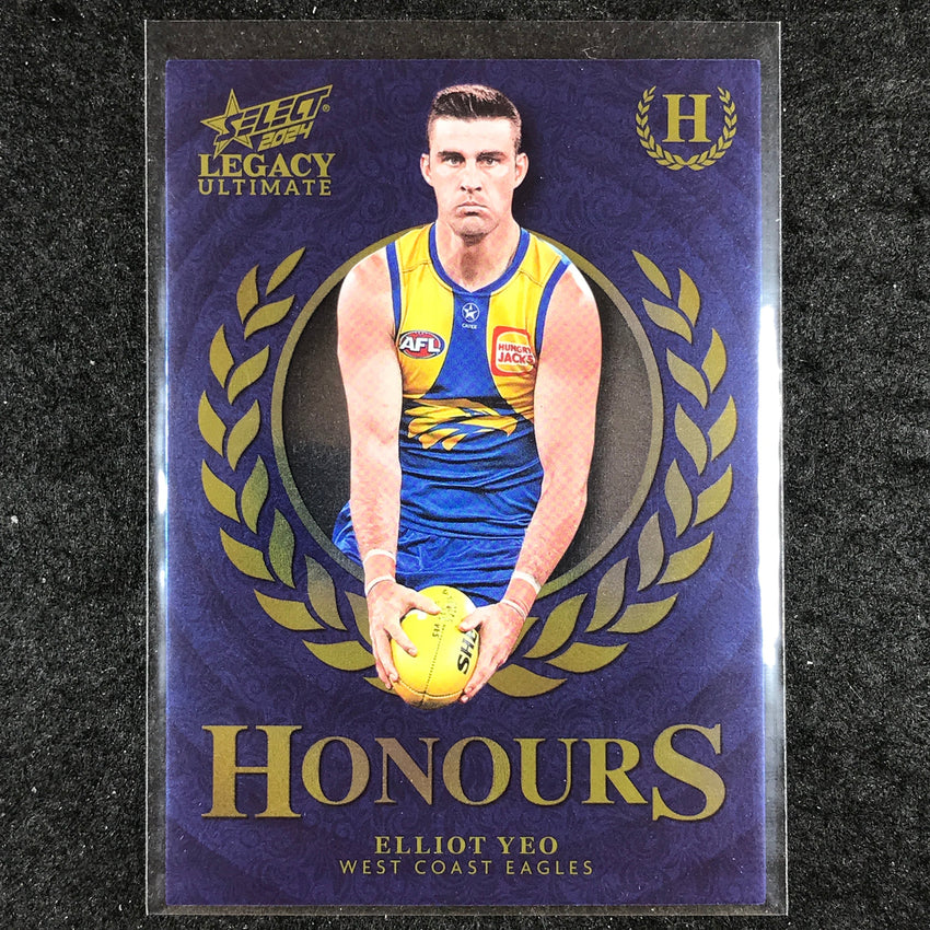 2024 Select AFL Legacy Ultimate ELLIOT YEO Honours 37/255 #187
