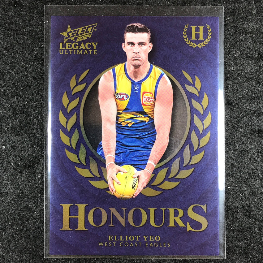 2024 Select AFL Legacy Ultimate ELLIOT YEO Honours 155/255 #187