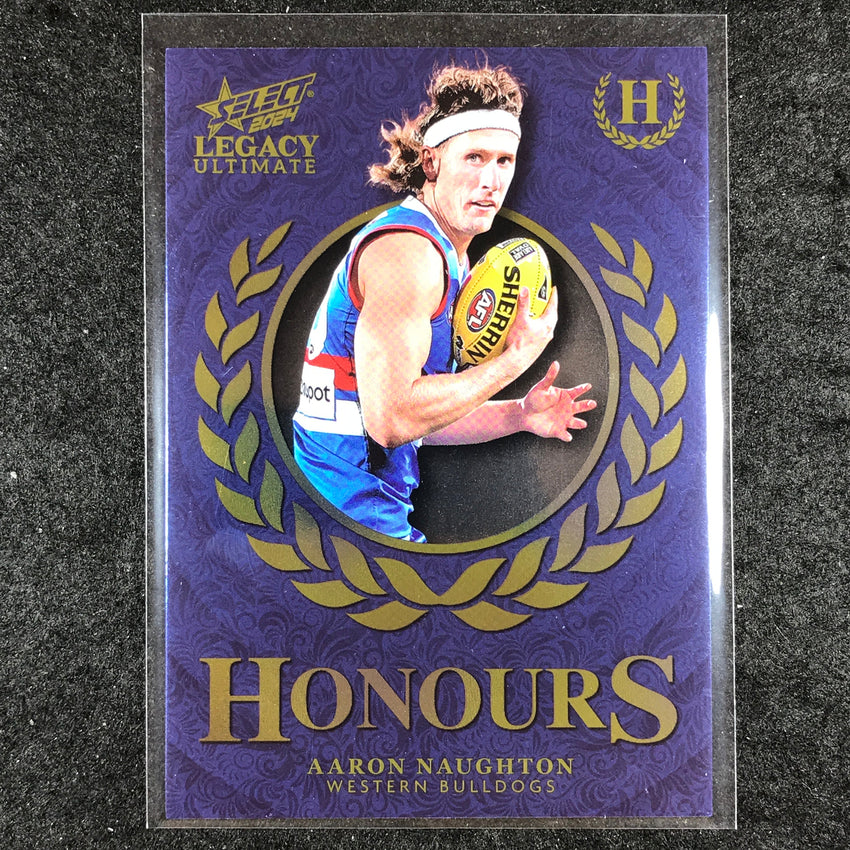 2024 Select AFL Legacy Ultimate AARON NAUGHTON Honours 87/255 #194