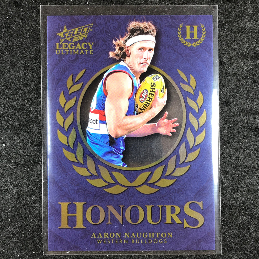 2024 Select AFL Legacy Ultimate AARON NAUGHTON Honours 158/255 #194