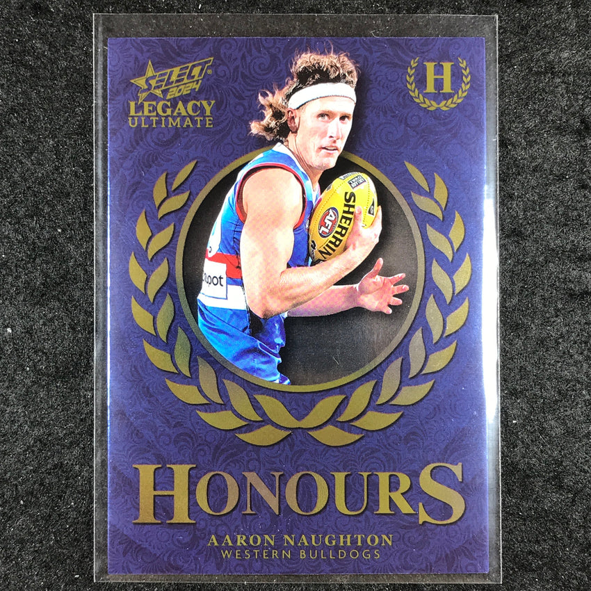 2024 Select AFL Legacy Ultimate AARON NAUGHTON Honours 215/255 #194