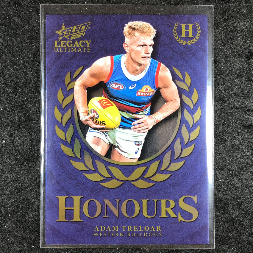 2024 Select AFL Legacy Ultimate ADAM TRELOAR Honours 123/255 #196