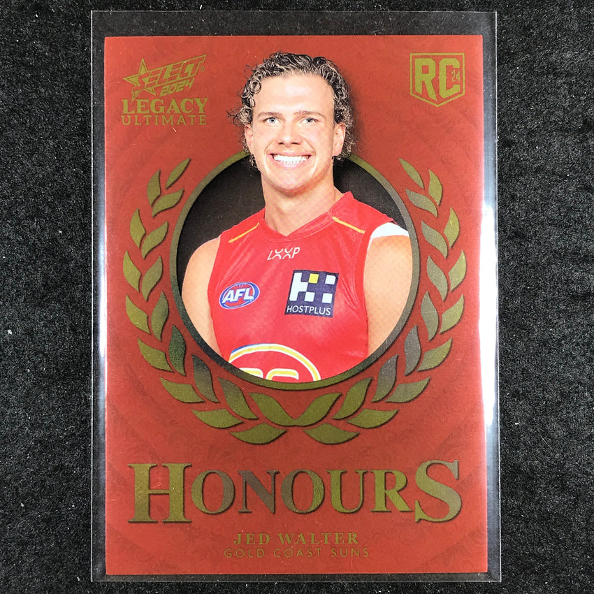 2024 Select AFL Legacy Ultimate JED WALTER Honours Rookie 167/255 #201