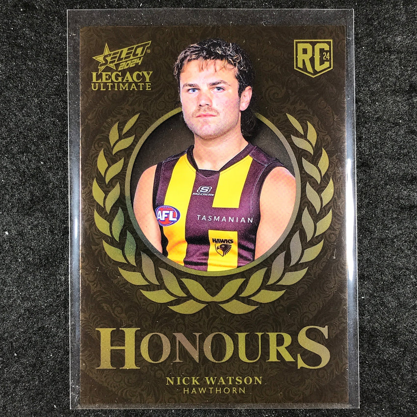 2024 Select AFL Legacy Ultimate NICK WATSON Honours Rookie 66/255 #203