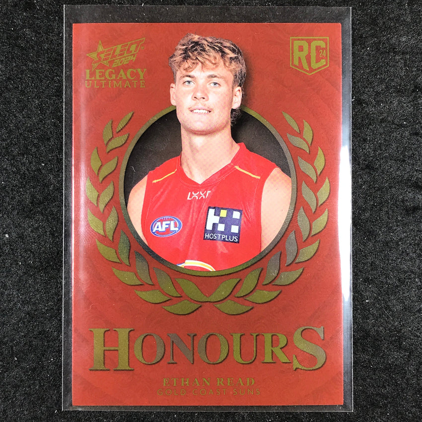 2024 Select AFL Legacy Ultimate ETHAN READ Honours Rookie 56/255 #207
