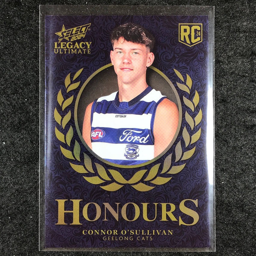 2024 Select AFL Legacy Ultimate CONNOR O'SULLIVAN Honours Rookie 147/255 #209