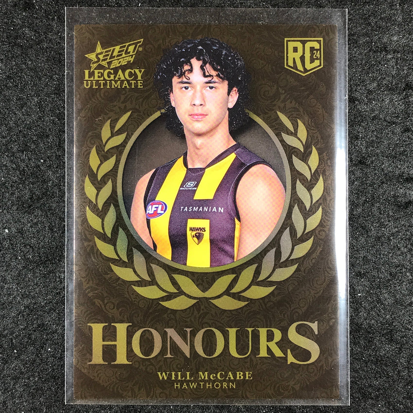 2024 Select AFL Legacy Ultimate WILL MCCABE Honours Rookie 134/255 #217