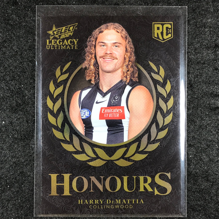 2024 Select AFL Legacy Ultimate HARRY DEMATTIA Honours Rookie 146/255 #223