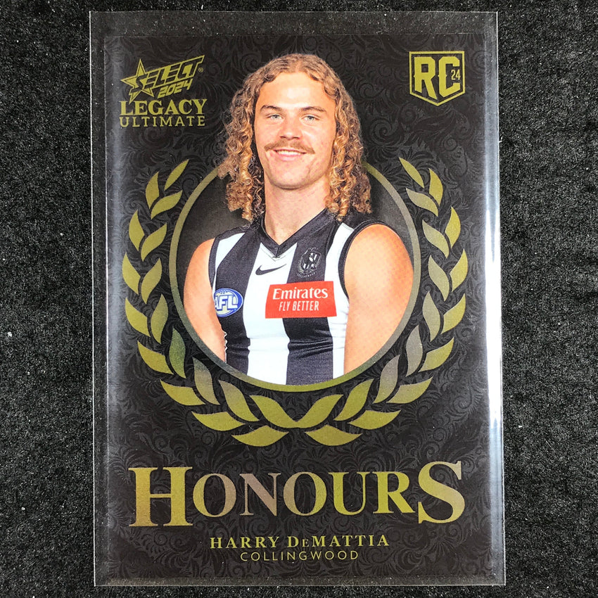 2024 Select AFL Legacy Ultimate HARRY DEMATTIA Honours Rookie 171/255 #223