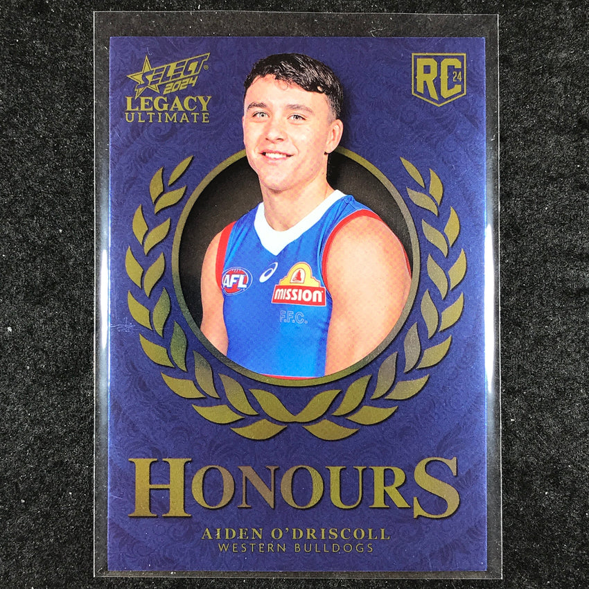 2024 Select AFL Legacy Ultimate AIDEN O'DRISCOLL Honours Rookie 108/255 #253