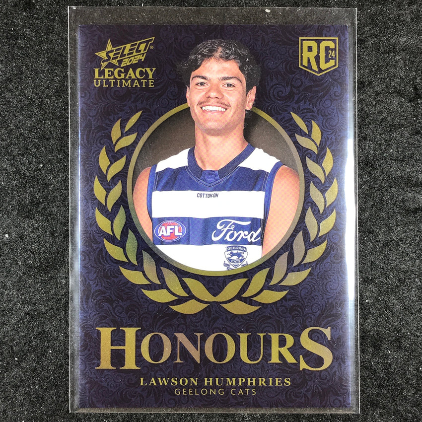 2024 Select AFL Legacy Ultimate LAWSON HUMPHRIES Honours Rookie 163/255 #261