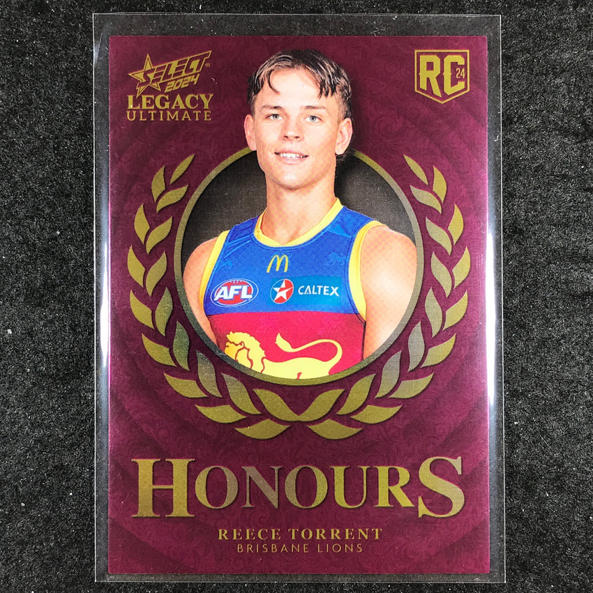 2024 Select AFL Legacy Ultimate REECE TORRENT Honours Rookie 52/255 #262