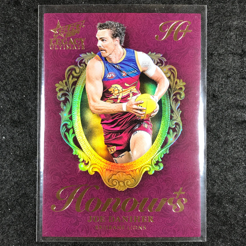 2024 Select AFL Legacy Ultimate JOE DANIHER Honours+ 30/125 #21