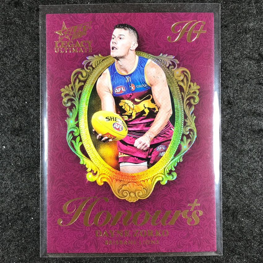 2024 Select AFL Legacy Ultimate DAYNE ZORKO Honours+ 124/125 #30