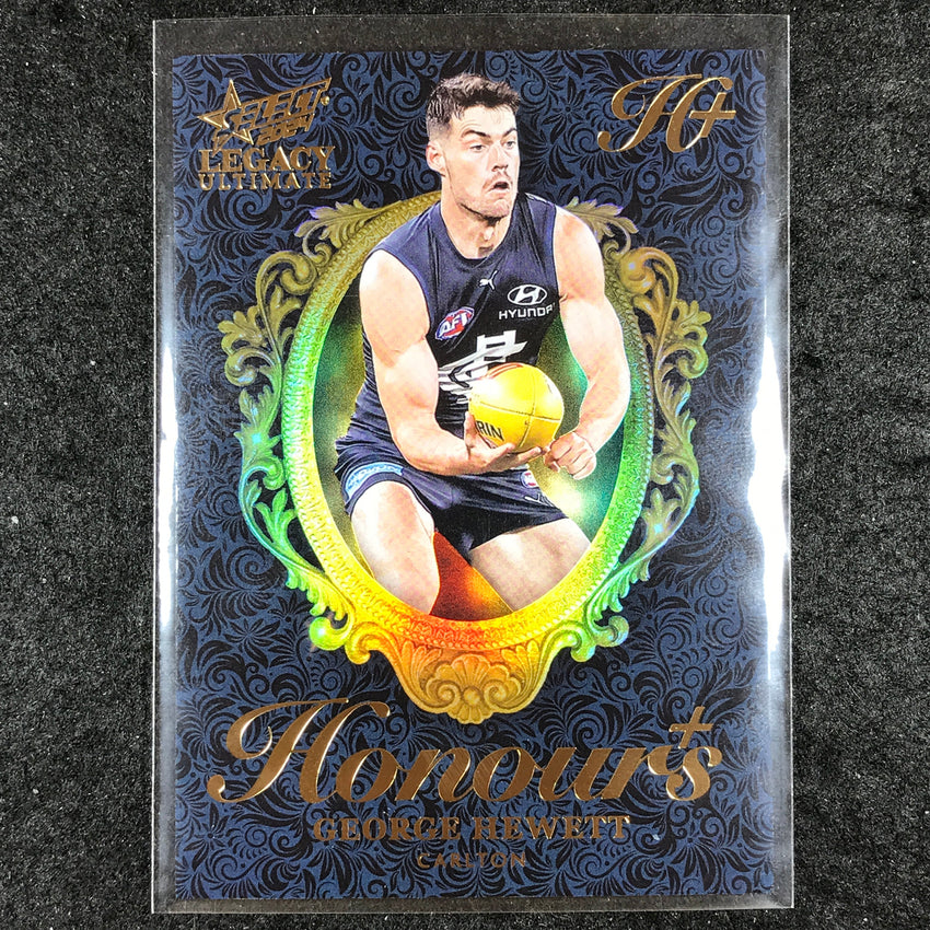 2024 Select AFL Legacy Ultimate GEORGE HEWETT Honours+ 121/125 #38