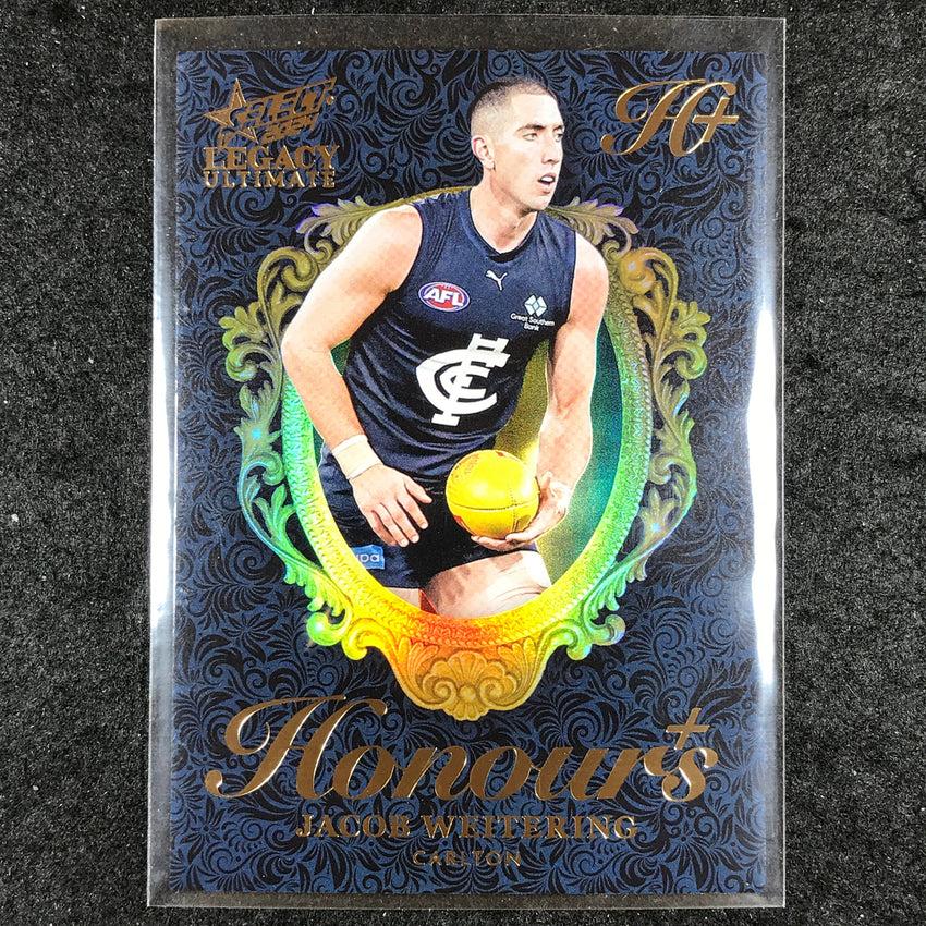 2024 Select AFL Legacy Ultimate JACOB WEITERING Honours+ 90/125 #45