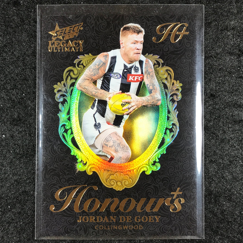 2024 Select AFL Legacy Ultimate JORDAN DE GOEY Honours+ 66/125 #50