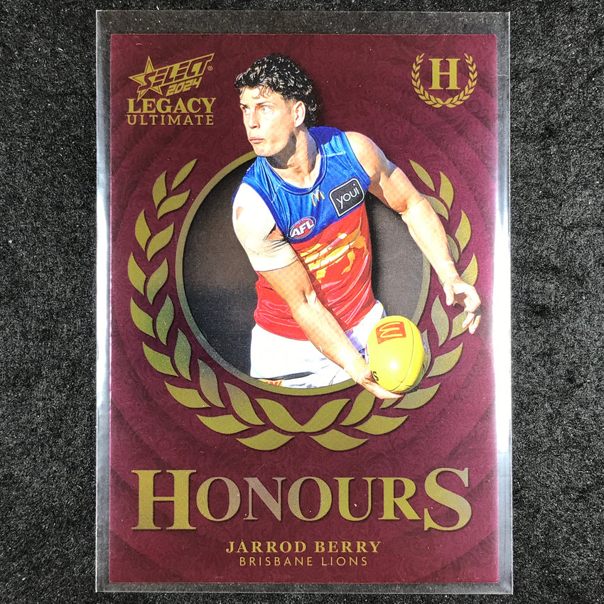 2024 Select AFL Legacy Ultimate JARROD BERRY Honours 170/255 #14