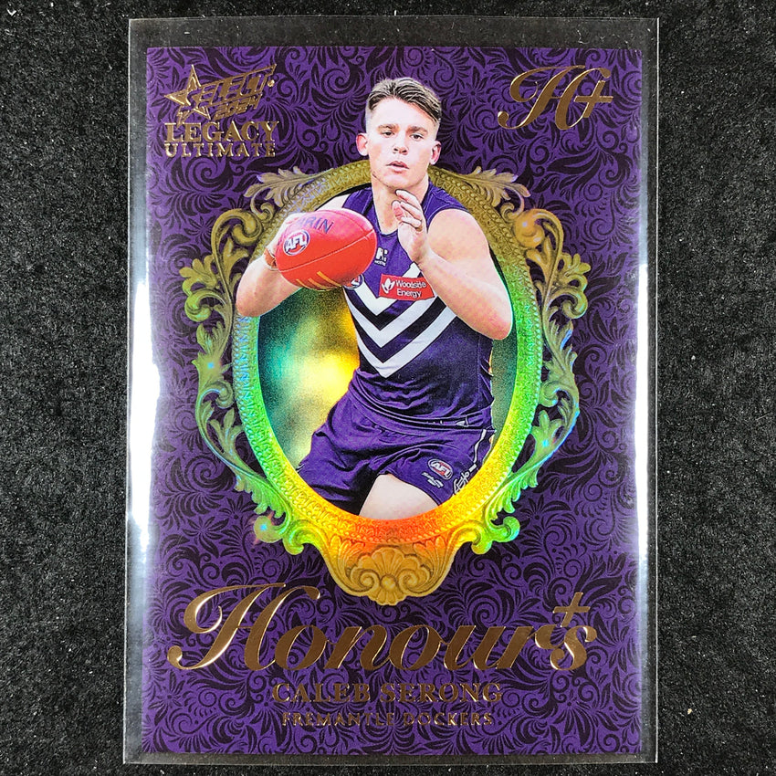 2024 Select AFL Legacy Ultimate CALEB SERONG Honours+ 17/125 #87