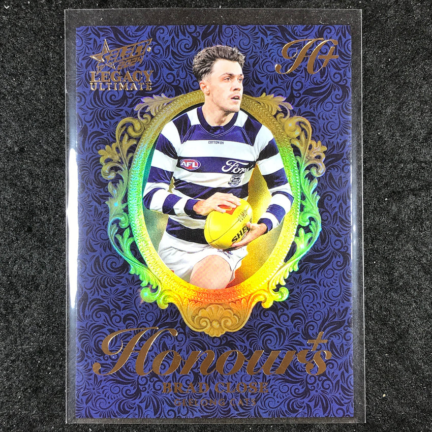 2024 Select AFL Legacy Ultimate BRAD CLOSE Honours+ 58/125 #94
