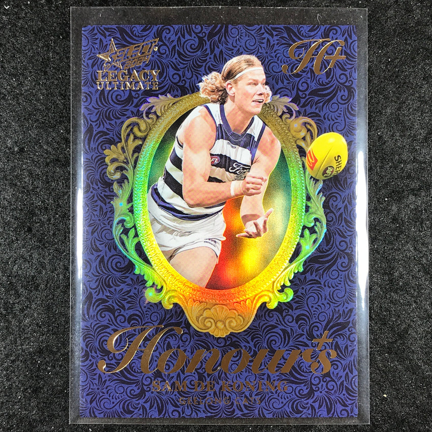 2024 Select AFL Legacy Ultimate SAM DE KONING Honours+ 74/125 #96