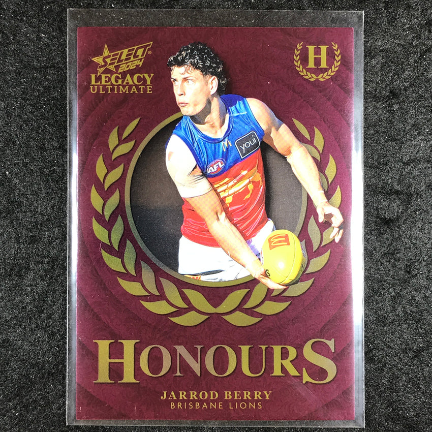 2024 Select AFL Legacy Ultimate JARROD BERRY Honours 217/255 #14