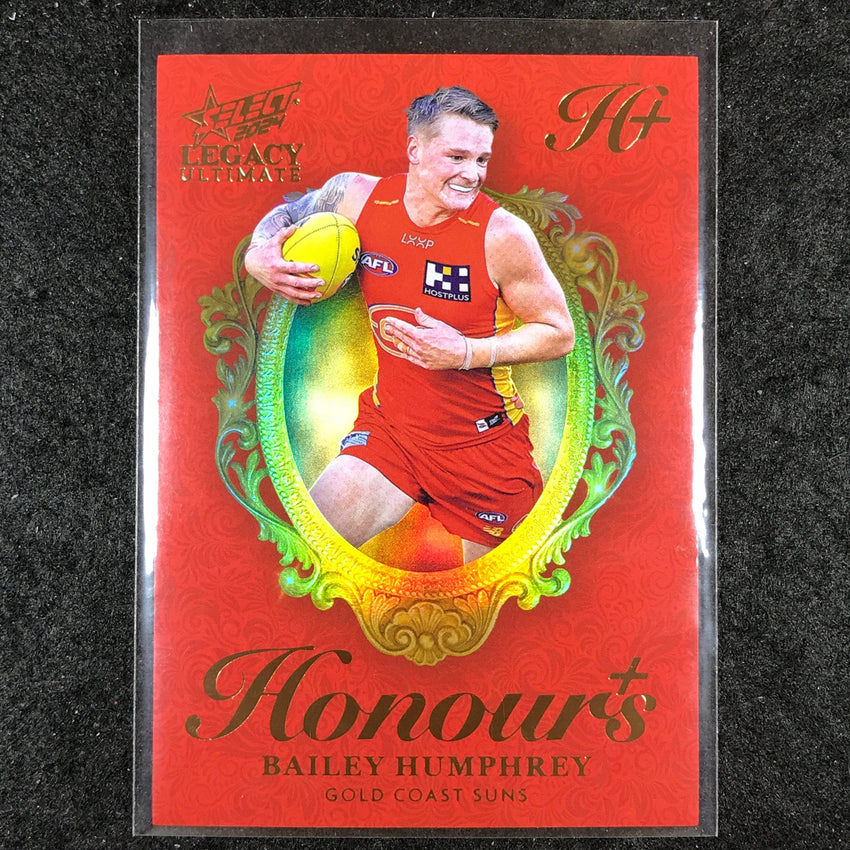 2024 Select AFL Legacy Ultimate BAILEY HUMPHREY Honours+ 62/125 #128