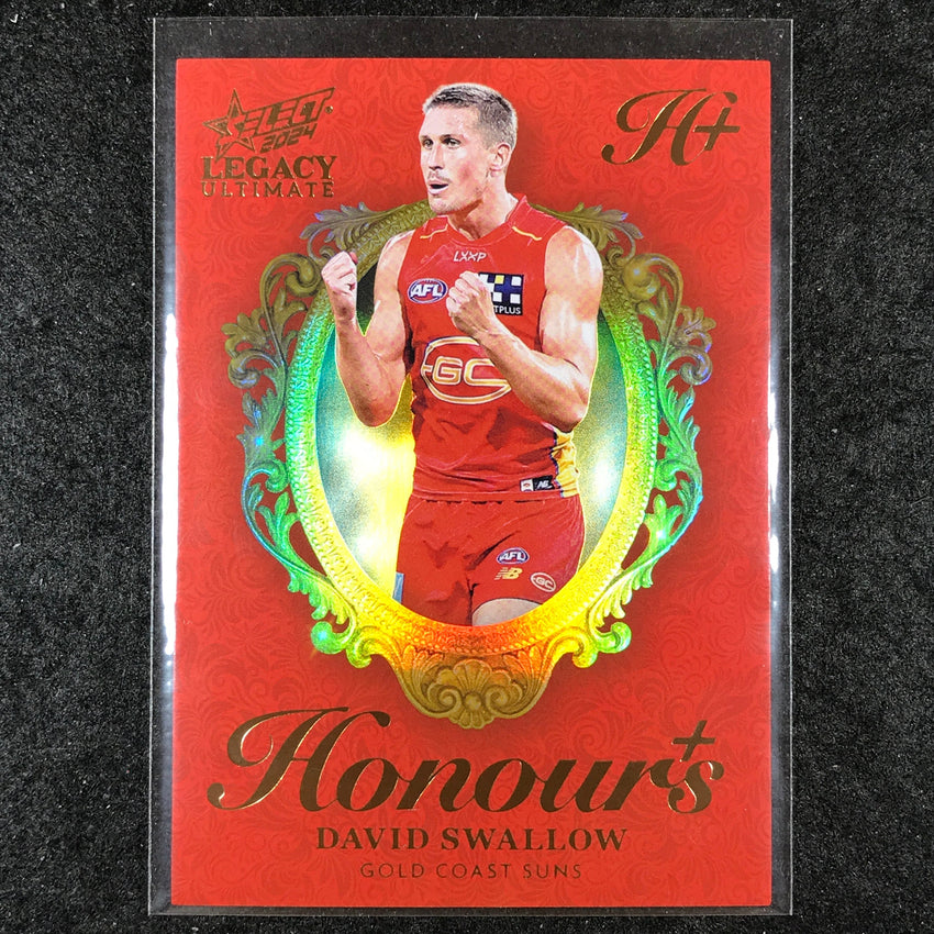 2024 Select AFL Legacy Ultimate DAVID SWALLOW Honours+ 24/125 #134