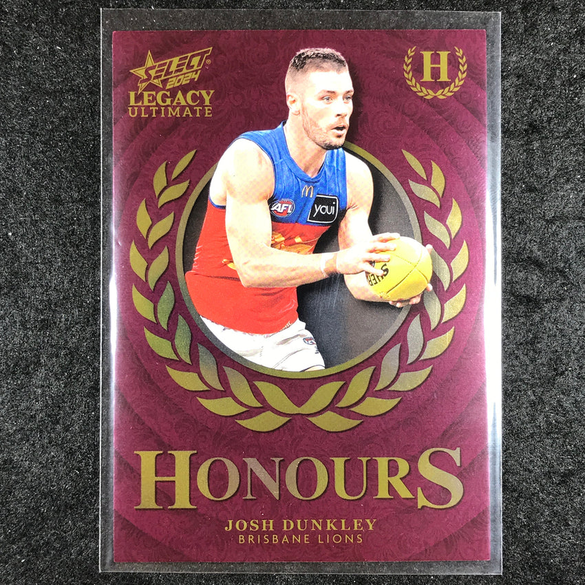 2024 Select AFL Legacy Ultimate JOSH DUNKLEY Honours 229/255 #17