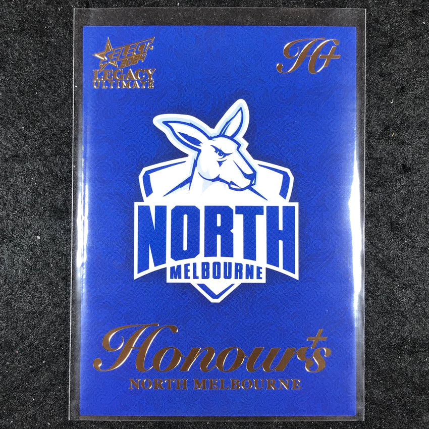 2024 Select AFL Legacy Ultimate NORTH MELBOURNE LOGO Honours+ 87/125 #166