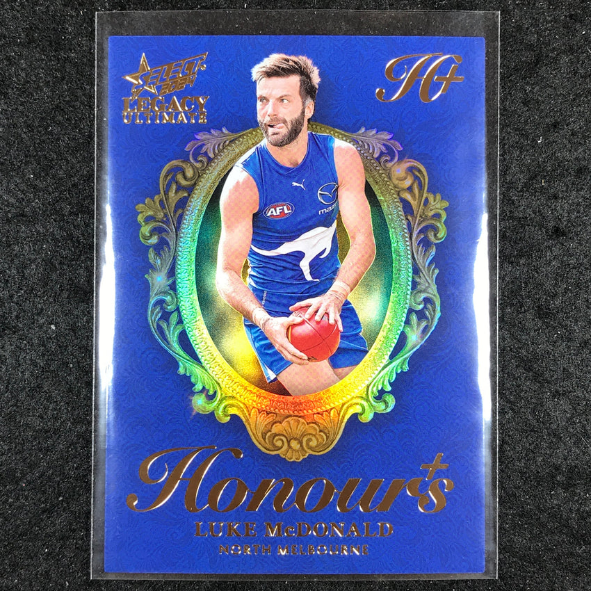 2024 Select AFL Legacy Ultimate LUKE MCDONALD Honours+ 009/125 #171