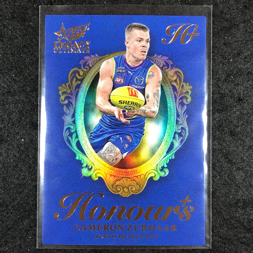2024 Select AFL Legacy Ultimate CAMERON ZURHAAR Honours+ 44/125 #180