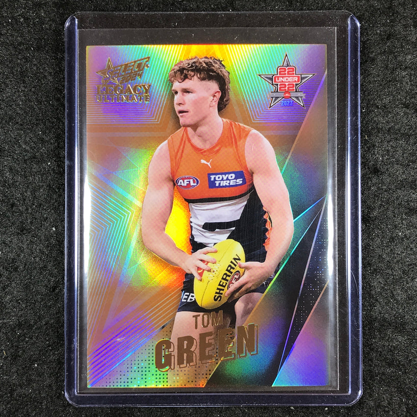 2024 Select AFL Legacy Ultimate TOM GREEN 22 Under 22 41/180 #17