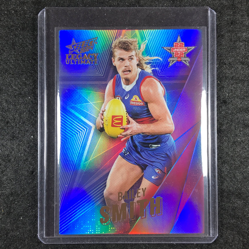 2024 Select AFL Legacy Ultimate BAILEY SMITH 22 Under 22 77/180 #19