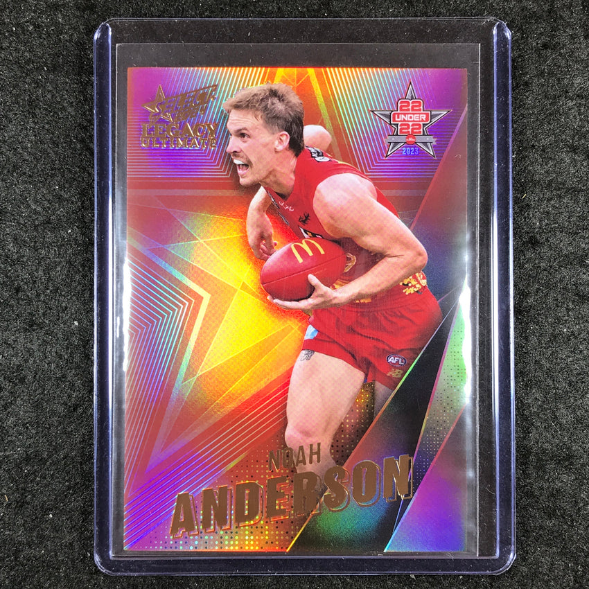 2024 Select AFL Legacy Ultimate NOAH ANDERSON 22 Under 22 130/180 #22