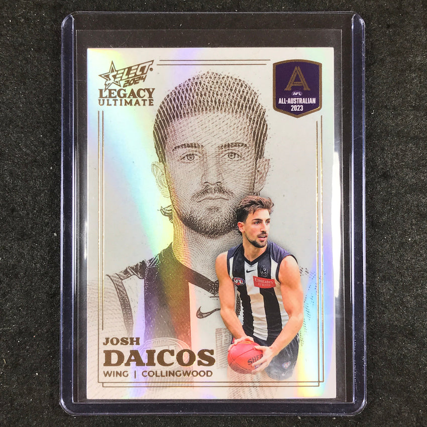 2024 Select AFL Legacy Ultimate JOSH DAICOS 2023 All-Australian 169/180 #9